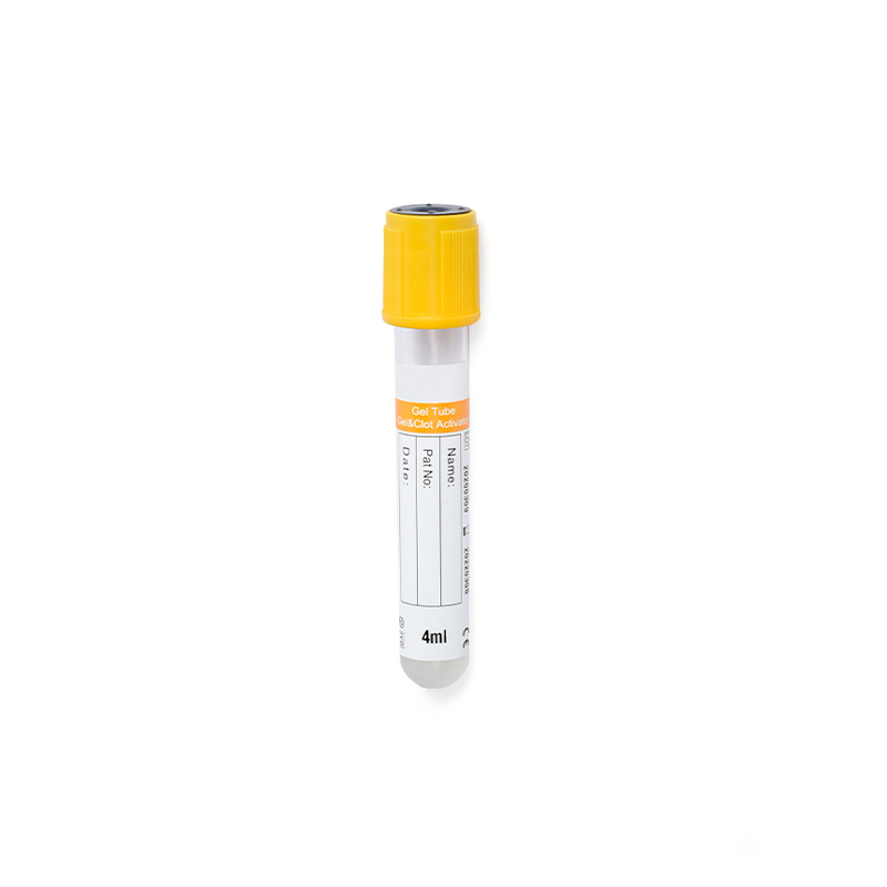 Tube Vacuum Sanguinis Collectionis (Serum Gel And Clot Activator Tube)