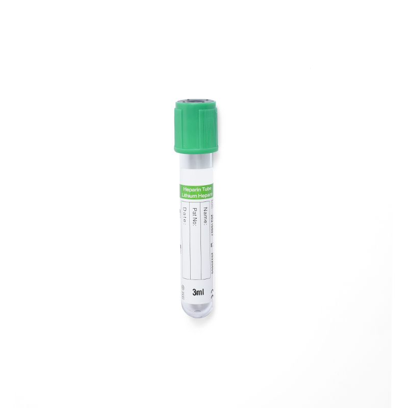 Tube Vacuum Sanguinis Collectio (Heparin Tube)